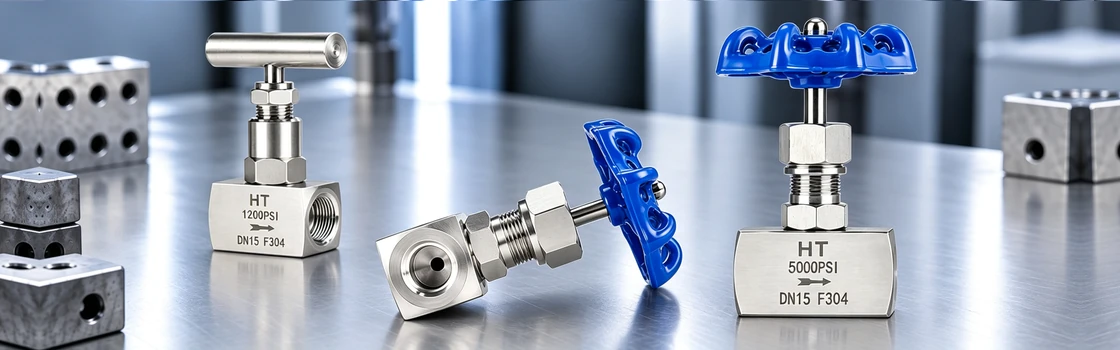 Stainless steel valves with knob, T-handle, and handwheel controls